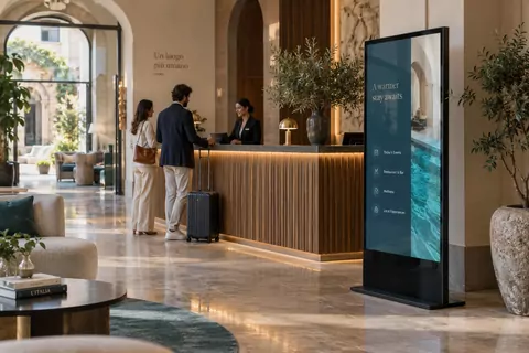 Digital signage: hotel & ricettività